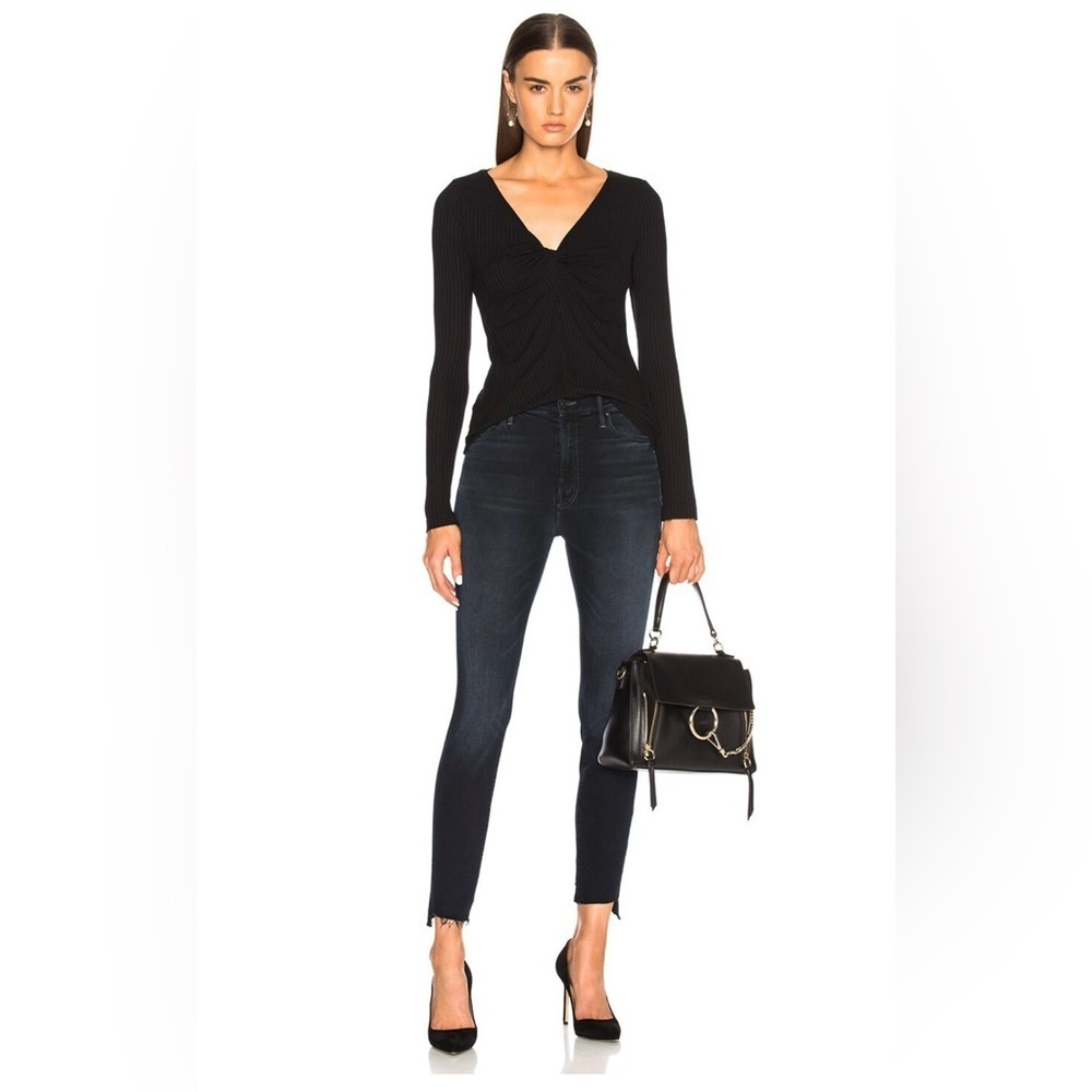 MOTHER Stunner Zip Two Step Fray in Last Call Size 26